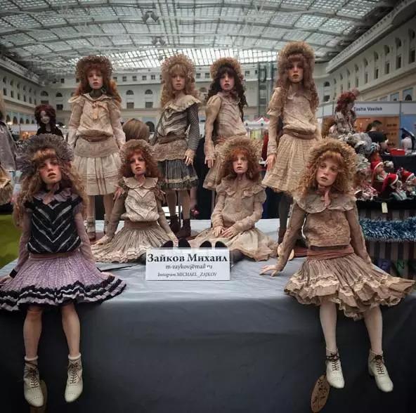 看过这位俄罗斯帅哥制作的人偶,不禁感叹:逼真得有点慎人了