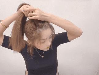 不需要头发的简单扎法,别总是扎马尾这5款编发美到极致