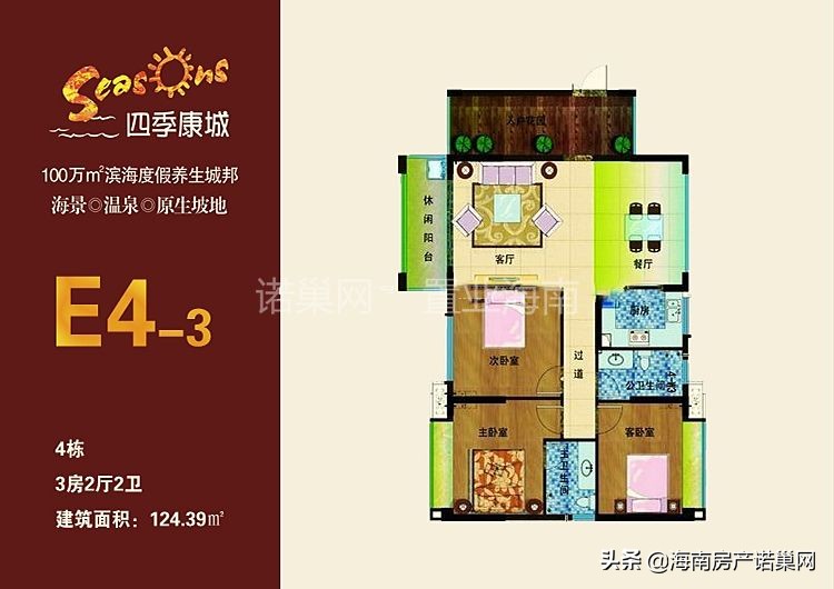 澄迈四季康城,澄迈四季康城二期尚域世家出租房