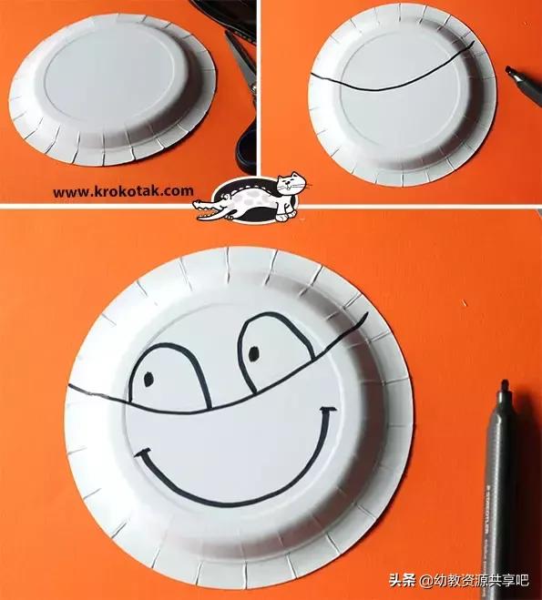 幼儿大班手工创意植物,幼儿园手工纸盘创意设计