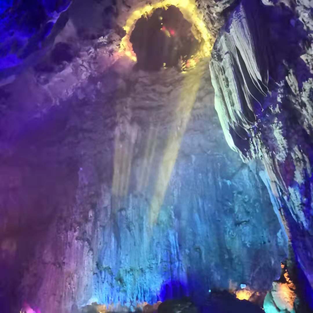 英德洞天仙境导览图,一日游英德宝晶宫