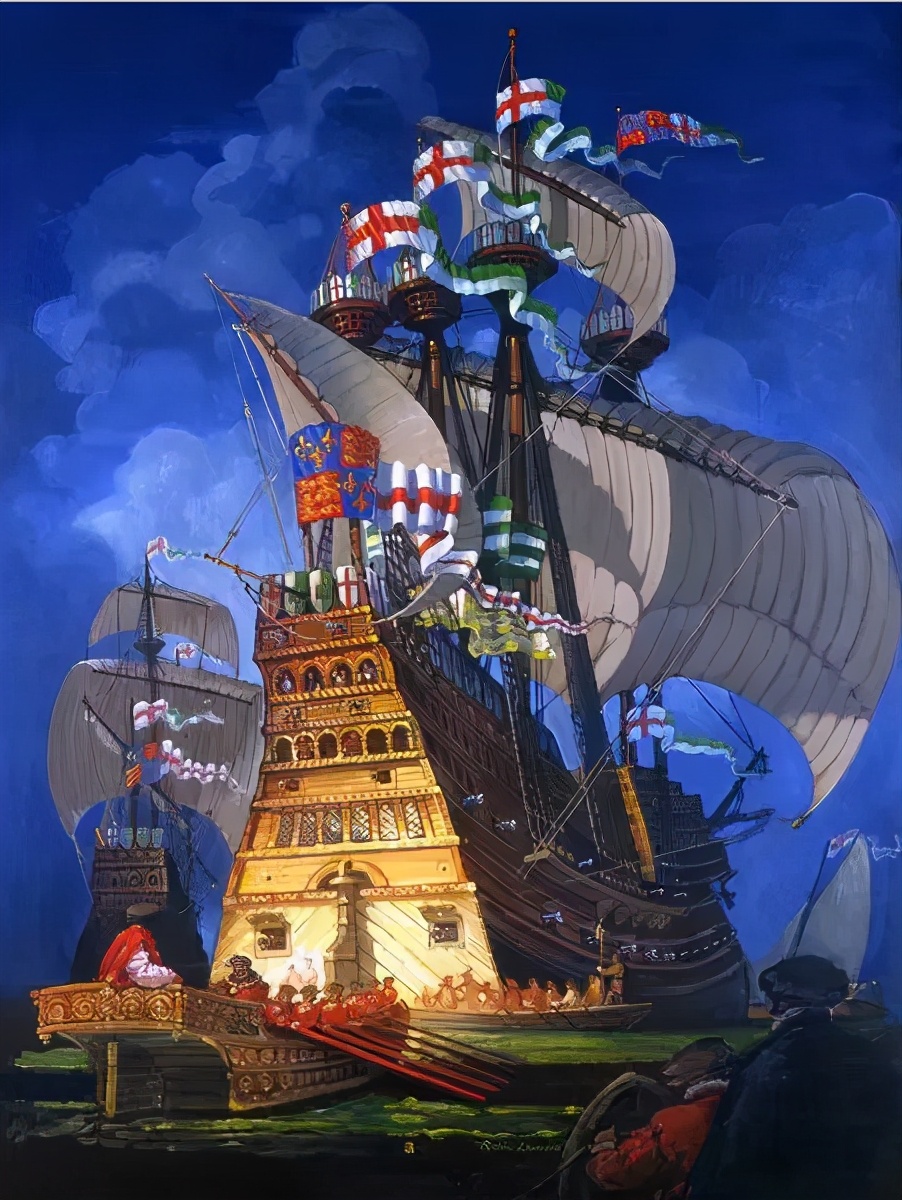 大米迦勒号：曾是全球最强战船的苏格兰海军旗舰