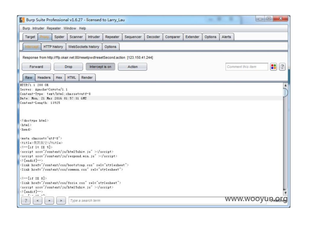 乌云——任意密码重置总结