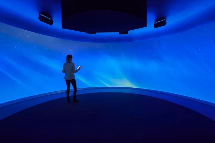 科技新视界混合云数据NetApp森尼维尔沉浸式体验中心设计欣赏