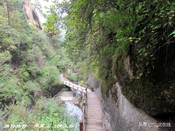 宁武芦芽山悬崖栈道,太原出发芦芽山马仑草原自驾路线