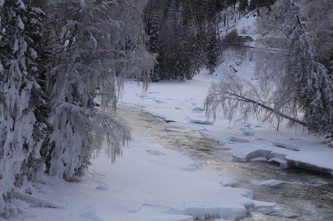 自然风光美如画新疆,自然风景雪景