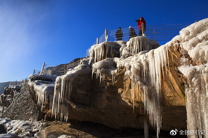 冬天的壶口,冬日小壶口