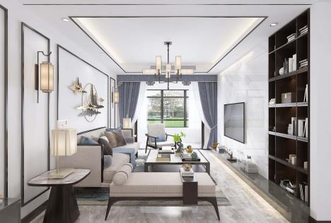 新华学府上园116平装修,新华学府上园99平装修