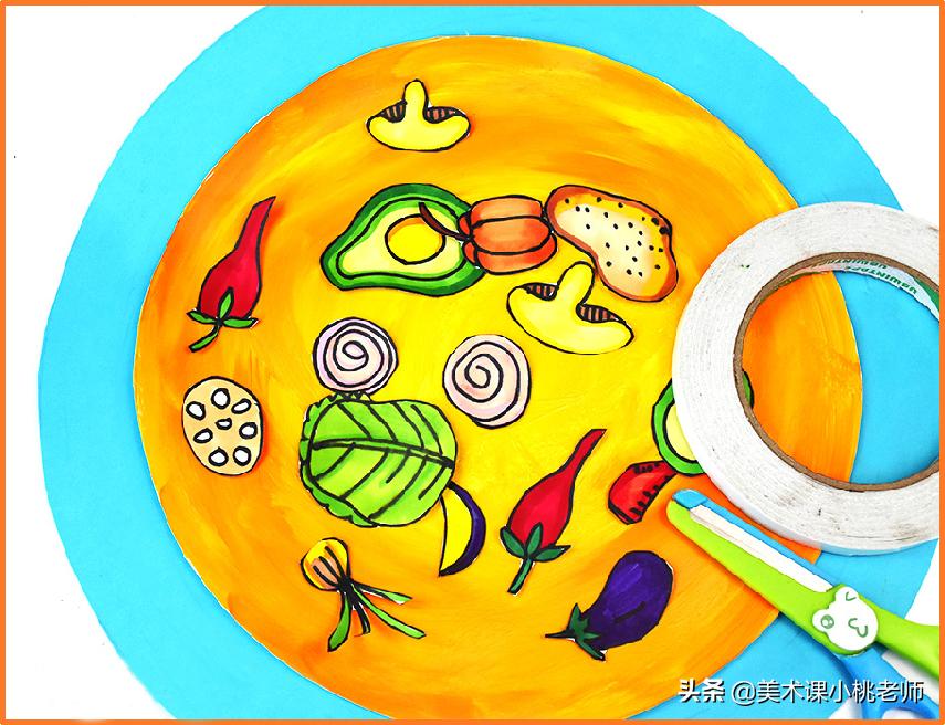 香喷喷的比萨饼,香喷喷的披萨出摊啦