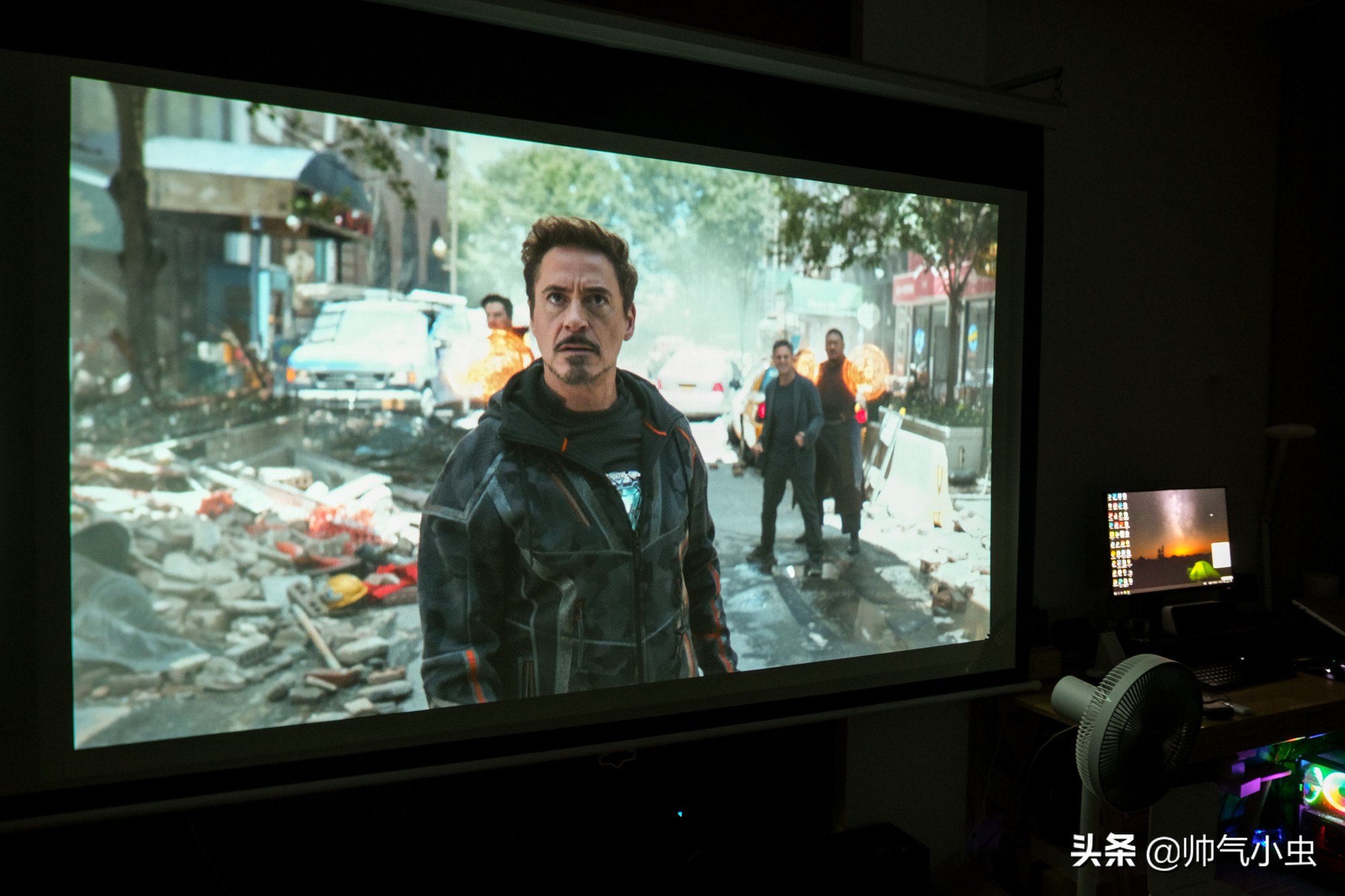 天猫精灵测评投影仪,天猫精灵小红盒投影仪测评