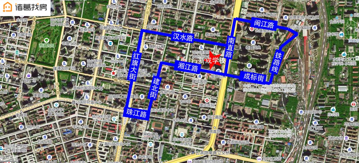 哈尔滨香一小学学区房,哈尔滨香坊区小区学区划分