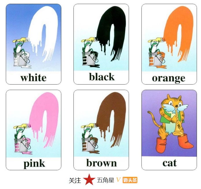 小学三年级英语单词识图卡,少儿英语看图片学单词工具篇