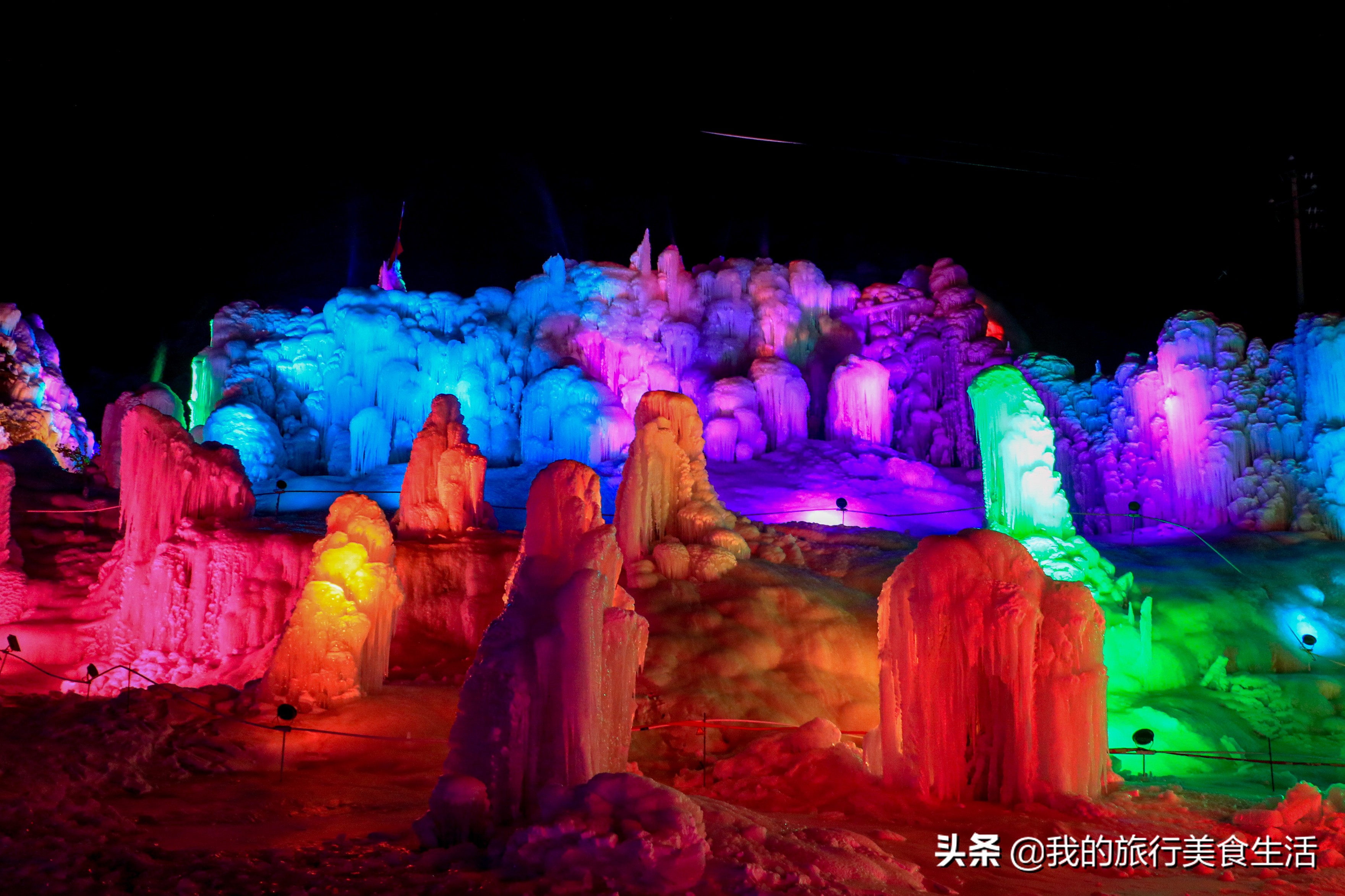 太原在哪看冰瀑布,太原冰川瀑布