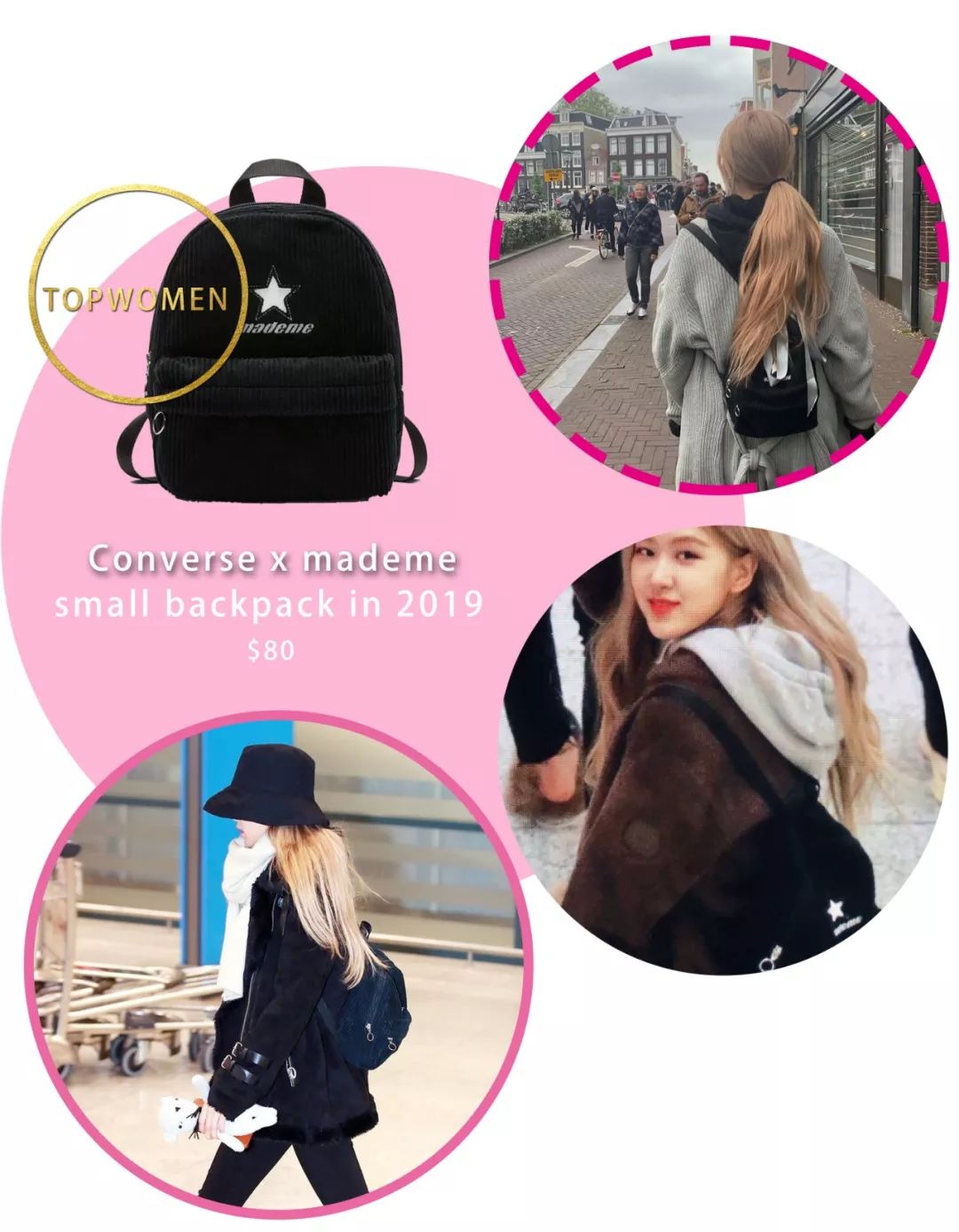 blackpink19年收藏盒团照,blackpink联名款包