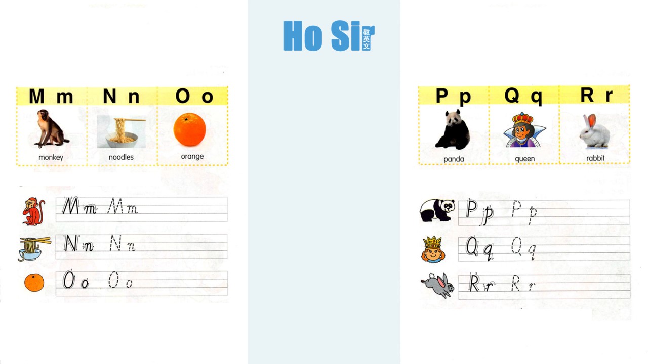「新概念英语第一册」课件分享：001字母的基础知识和学习