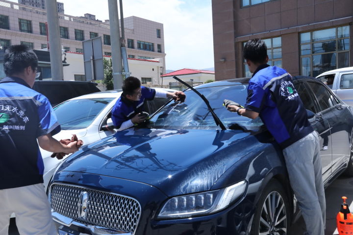 洗车行介绍视频,洗车行洗车真实视频