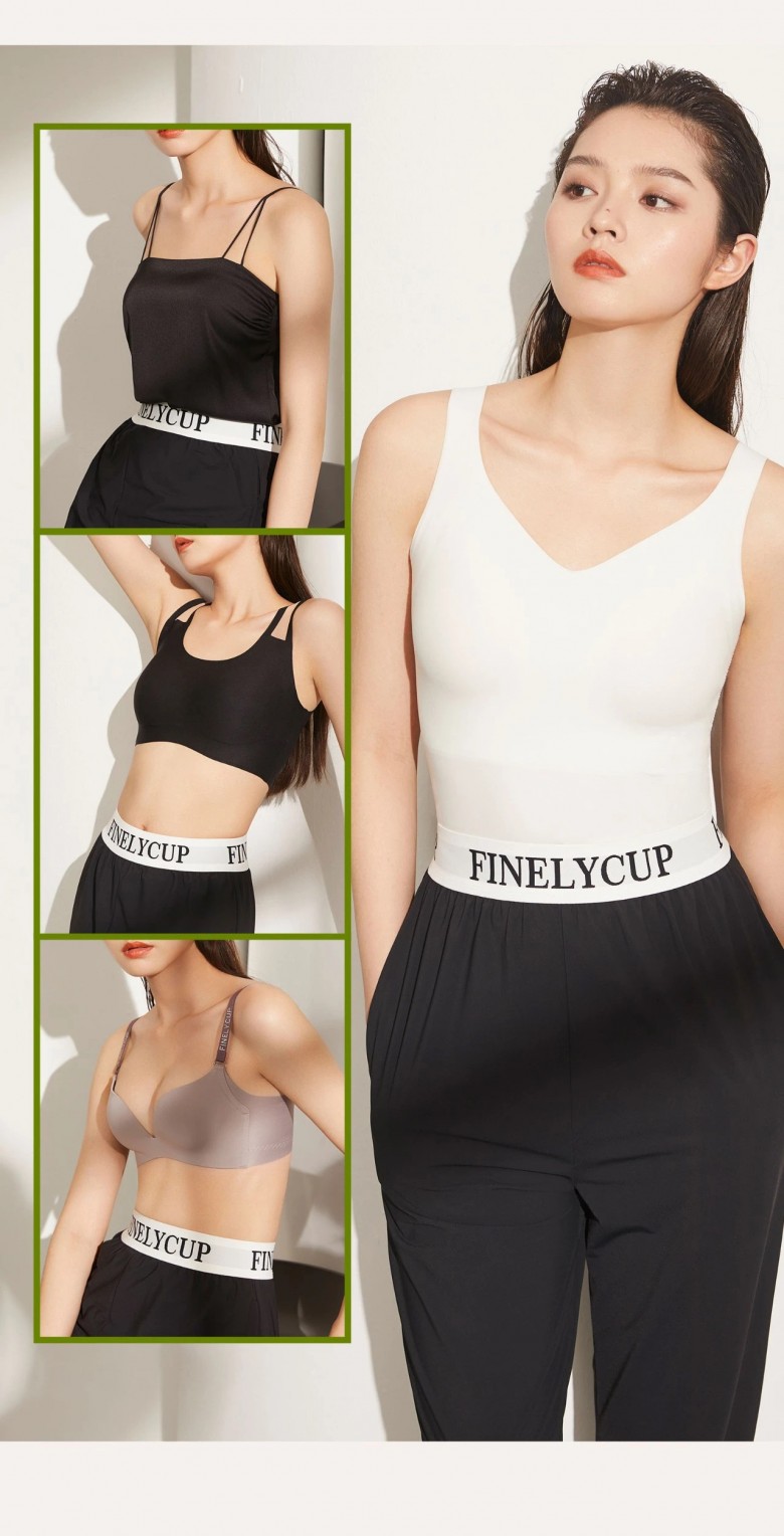 经典无尺码背心式文胸无痕无钢圈,无尺码内衣到底好不好