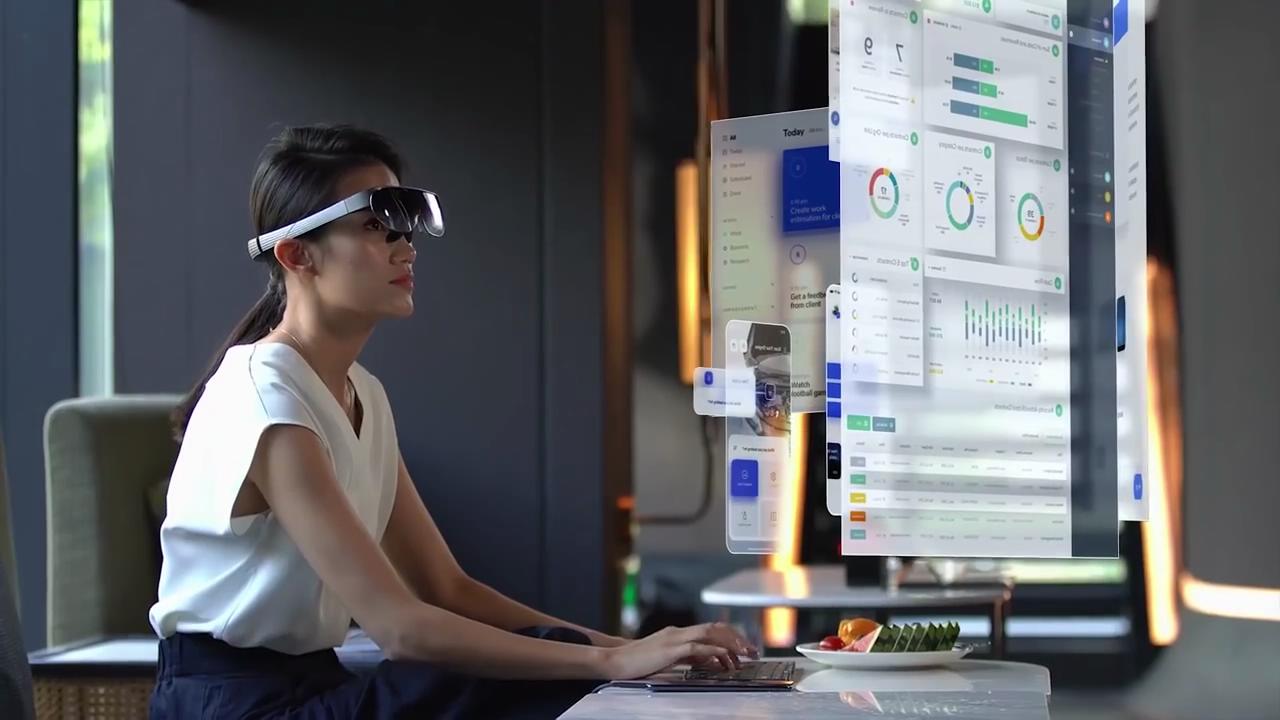 mr眼镜软件,mr混合现实智能眼镜