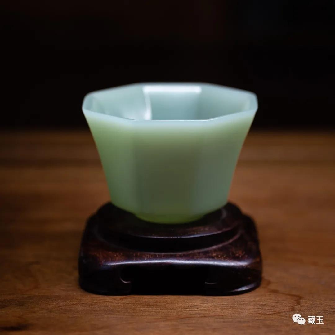 和田玉碧玉瓷蓝手串,和田碧玉瓷白料