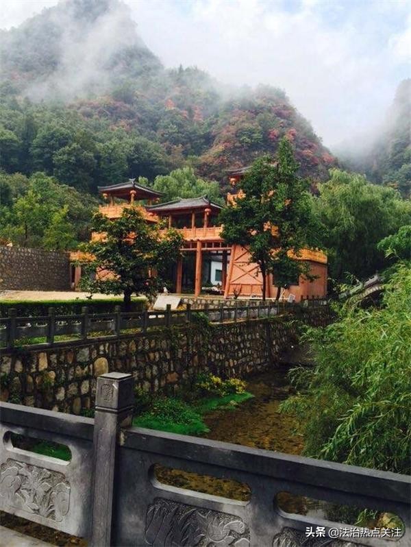 河南洛阳山水风景,洛阳养子沟快捷酒店