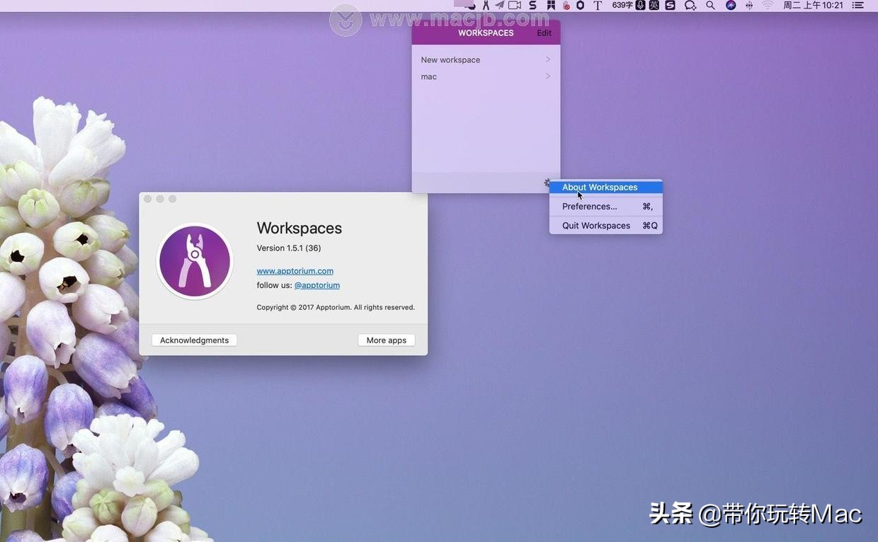 Mac文件管理器----Workspaces