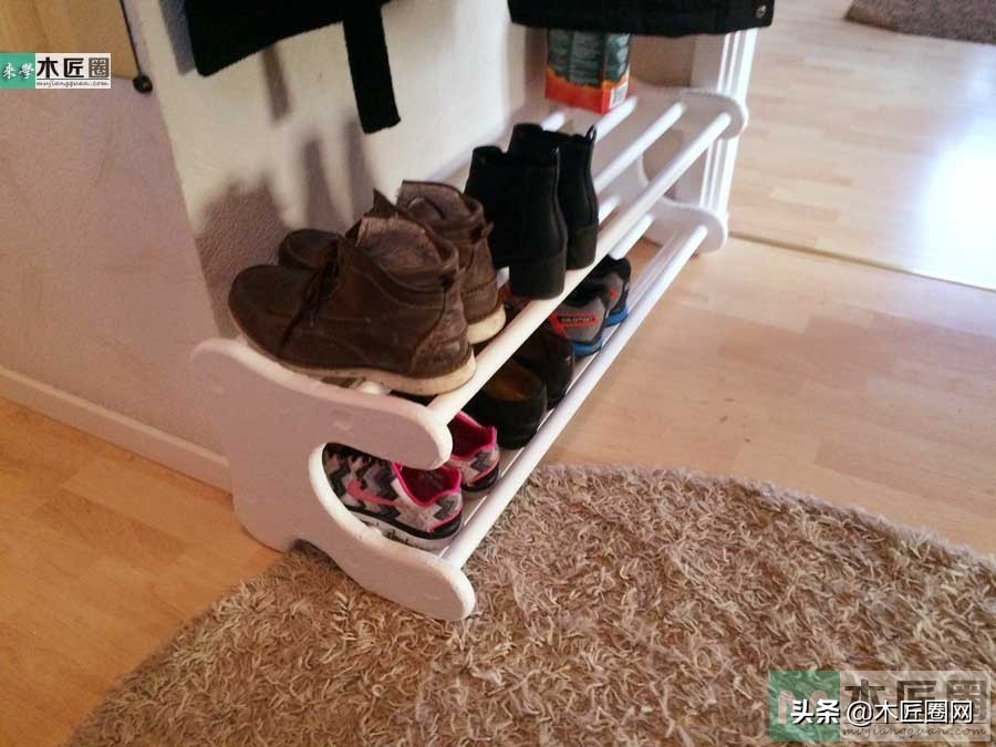 自己制作鞋架子小妙招多层家用,生活小技巧制作鞋架