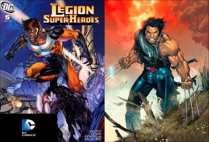 漫威dc互相抄袭角色,漫威dc相似人物的图片