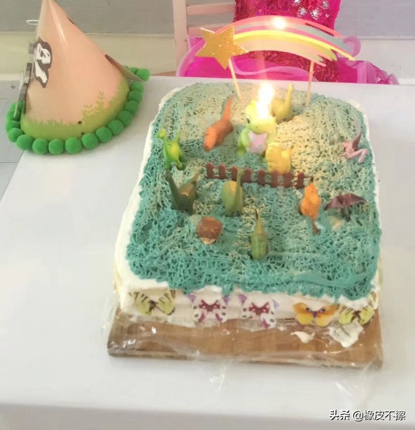 生而为妈，一个小学生的生日蛋糕能有多尬