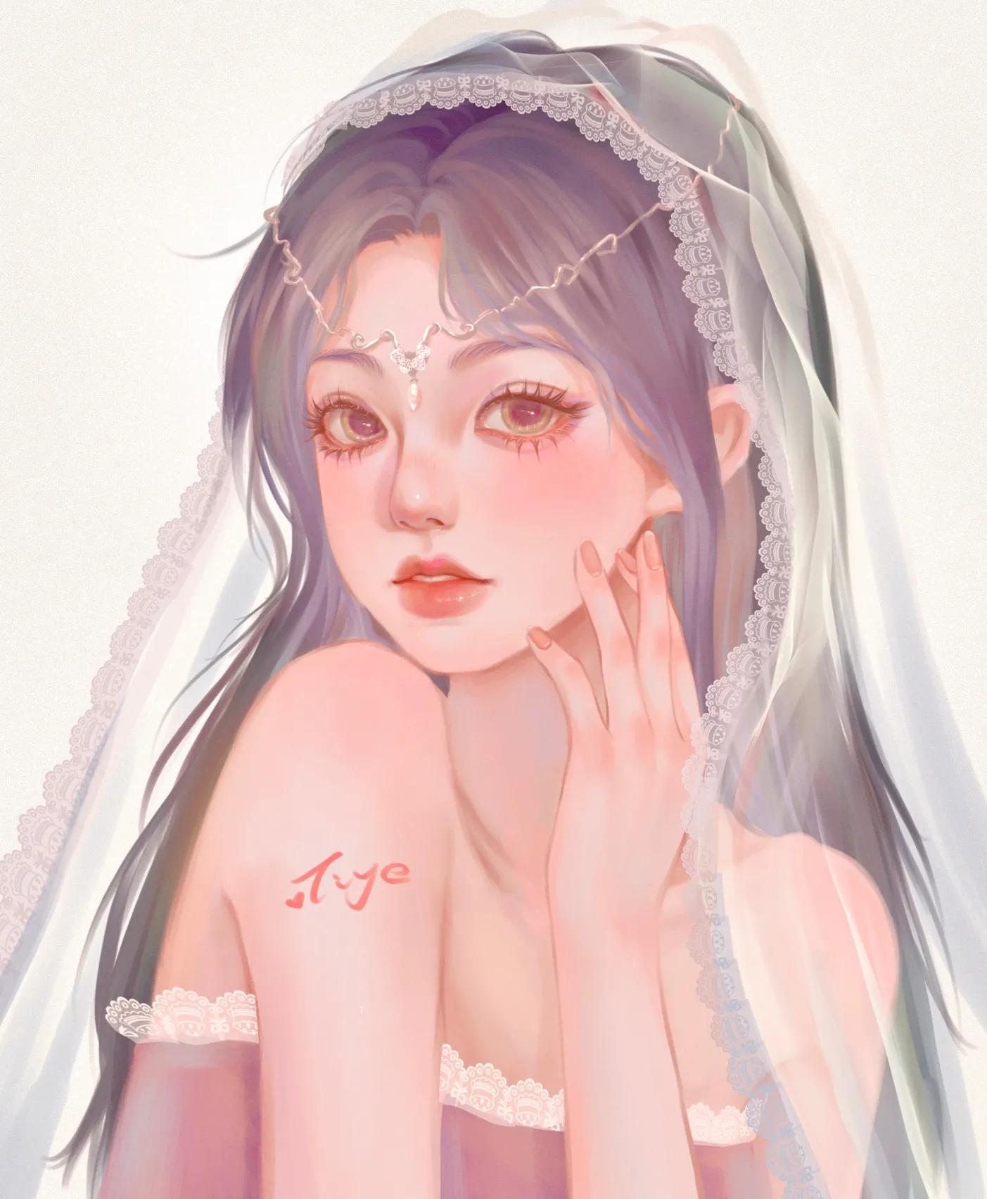 微信头像动漫卡通唯美女生,微信头像图片女动漫可爱抖音