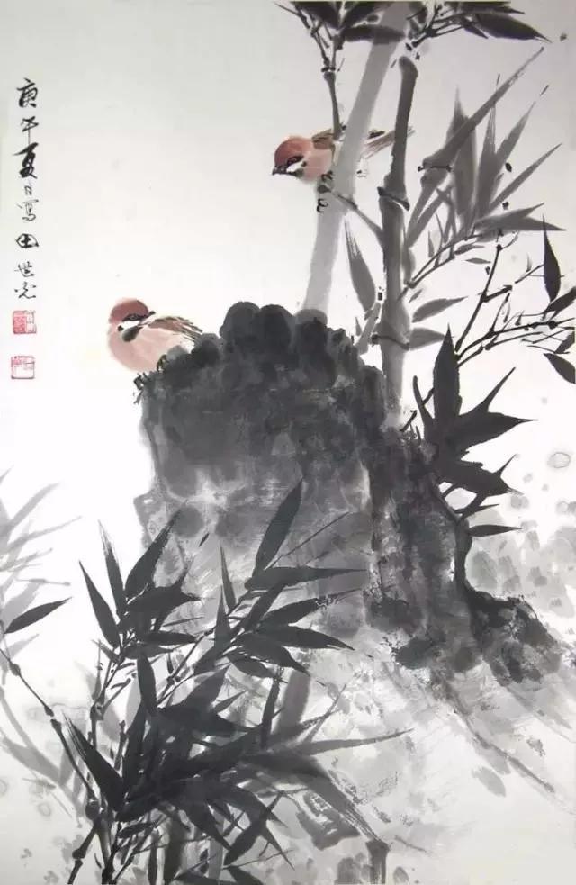 古今十大名家笔下的雪竹,这三位大师画雪景绝美