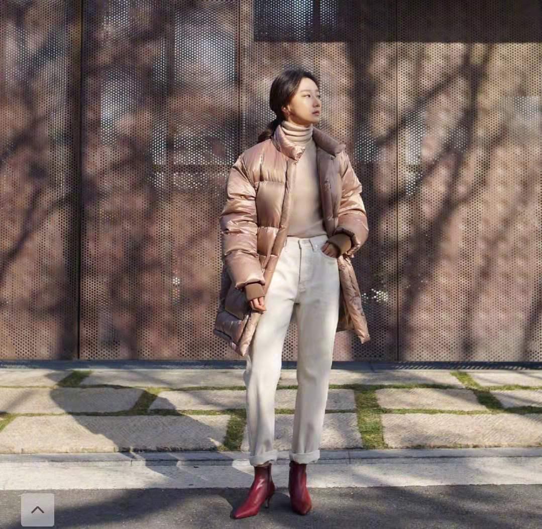 最近流行的大地色穿搭,韩国大地色系穿搭女