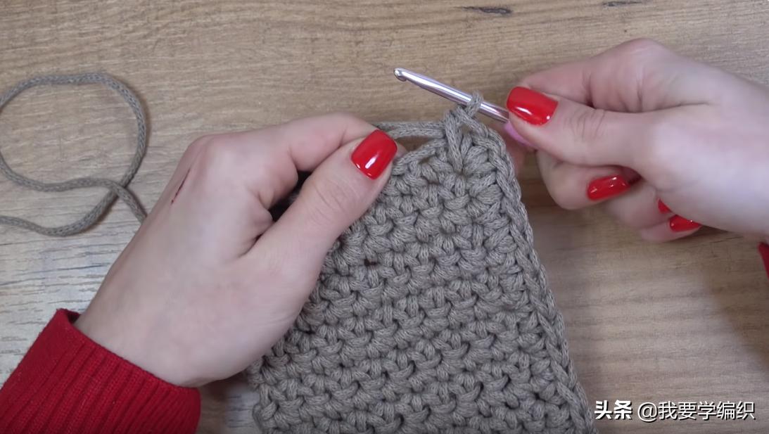 手提包编织教程易学,编织手提包的做法