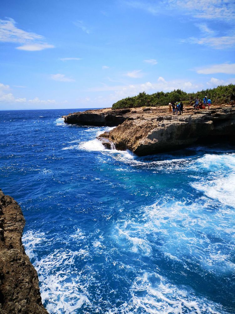 巴厘区蓝梦岛,蓝梦岛的海水超级美