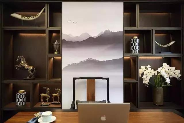 新中式大气不失典雅,18万打造74㎡日系清新温暖森林风