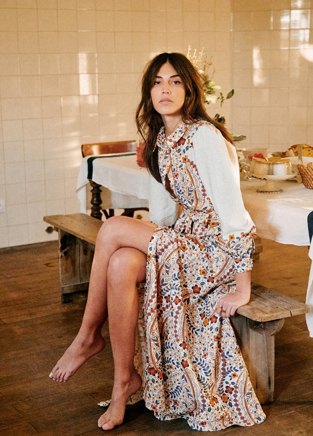 碎花裙遮肉显瘦显气质出游,春季碎花裙推荐