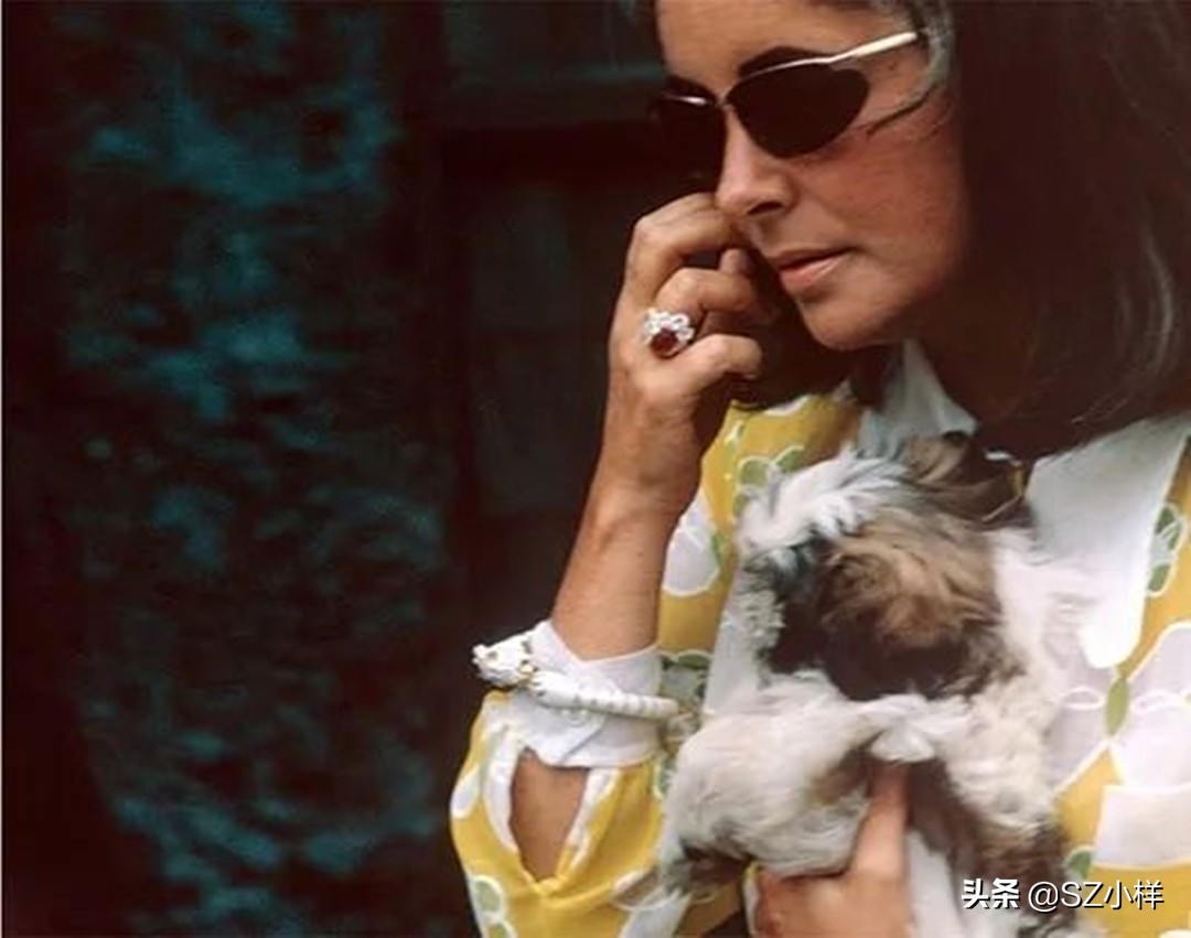 伊丽莎白泰勒传奇人生,伊丽莎白泰勒戴钻石