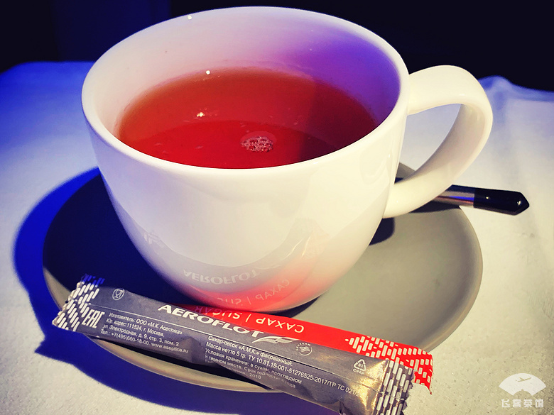 俄航舒适经济舱,上海飞莫斯科俄航餐食