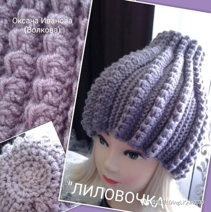 针织特色造型帽子,针织帽原创设计分享