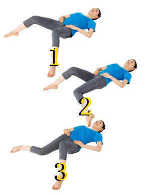 骨盆矫正手法视频产后,骨盆矫正动作