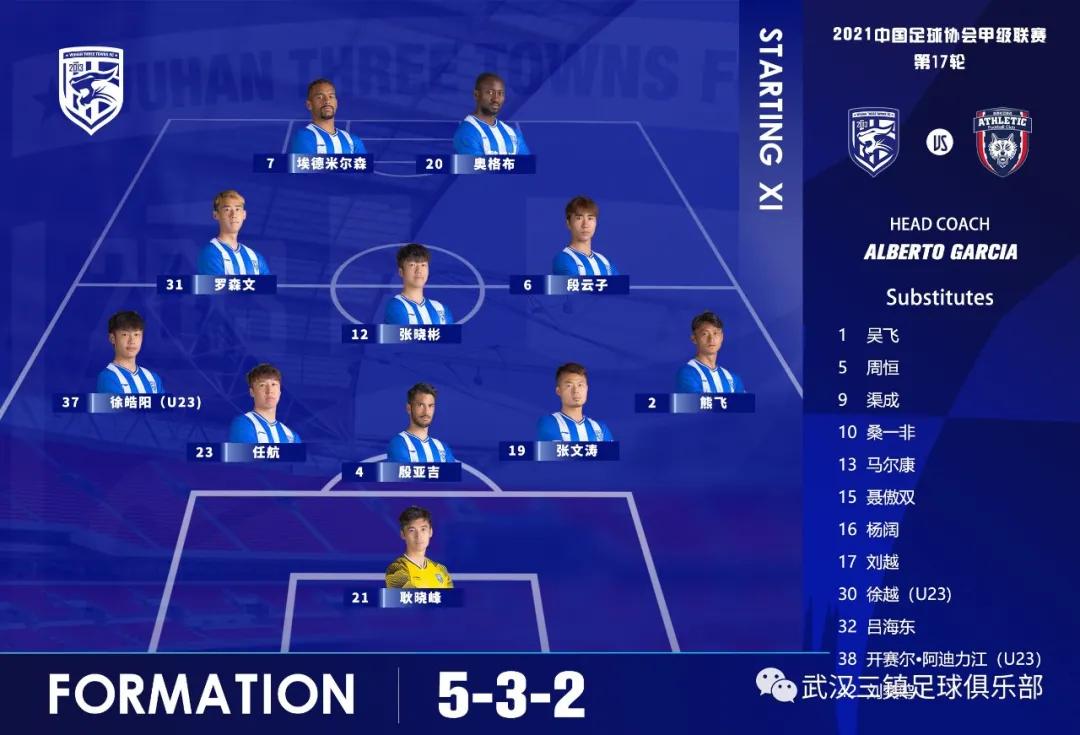 武汉三镇vs陕西长安竞技,三镇vs蓉城战报