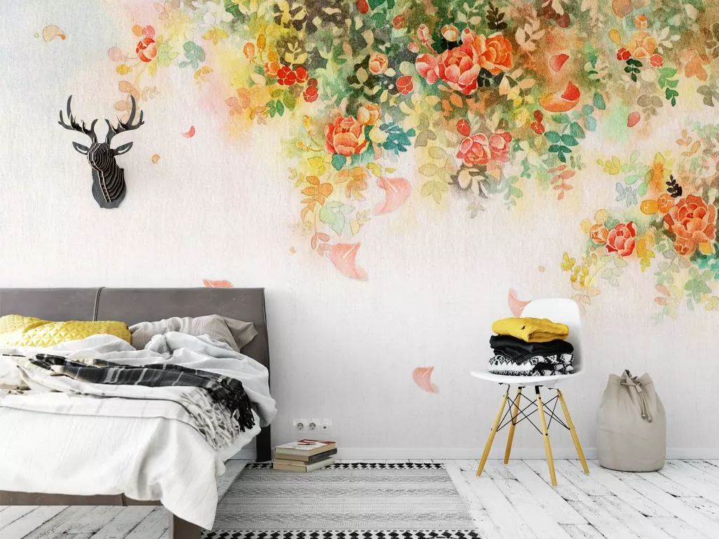 小卧室装卧室背景墙会占空间吗,现在流行卧室背景墙装修效果图