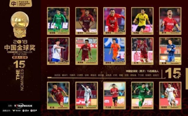 2018中国金球奖候选名单：李铁入围金帅奖，王霜入围女子金球奖！