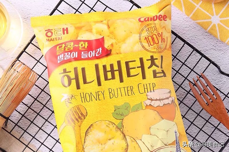 又香又辣又甜的薯片,超好吃的黄油薯片