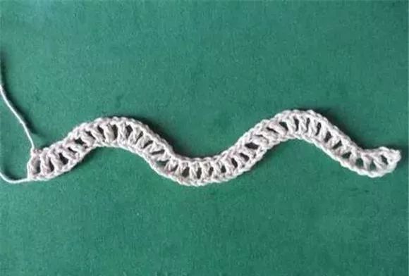 钩针耳环教程图解,钩针编织耳环图解