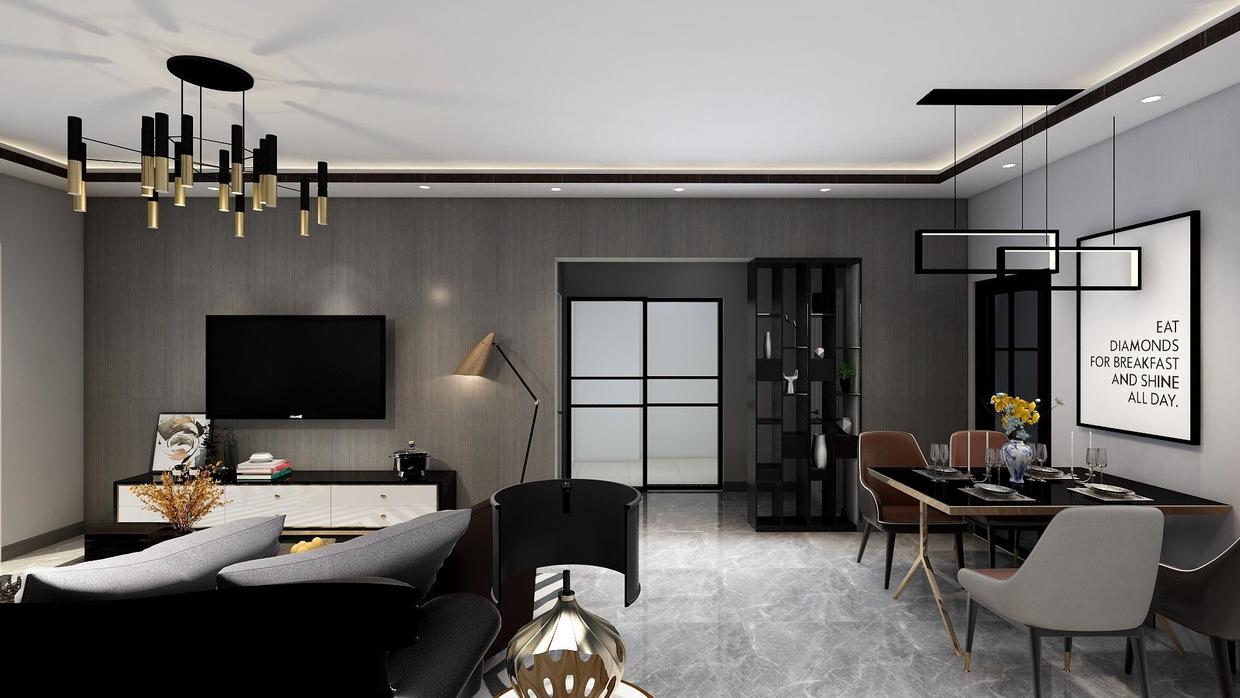 沈阳市龙湖唐宁one119平效果图,沈阳龙湖唐宁one最大户型