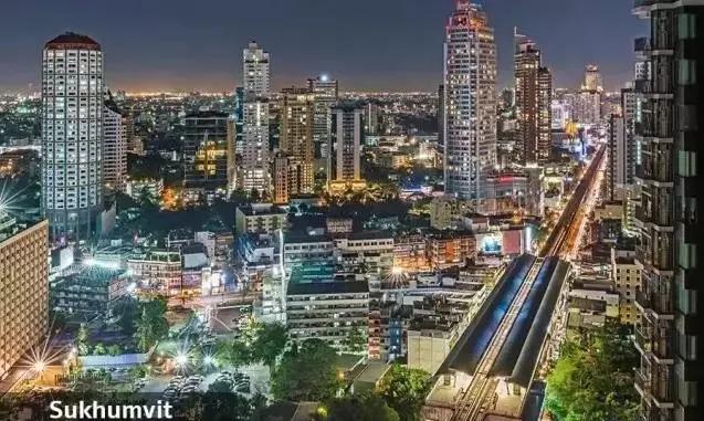 泰国曼谷繁华步行街,曼谷繁华的街