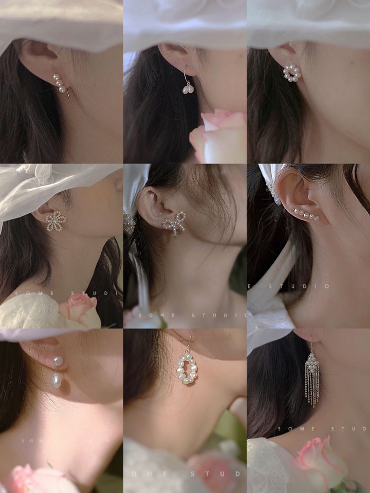 18精品圆珠手链,小众饰品店铺耳环