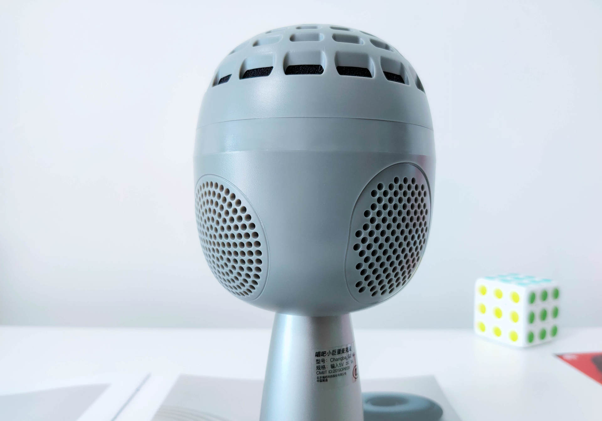 热巴同款，唱吧K歌宝小巨蛋麦克风G2MAX评测：头大声音好+随身KTV