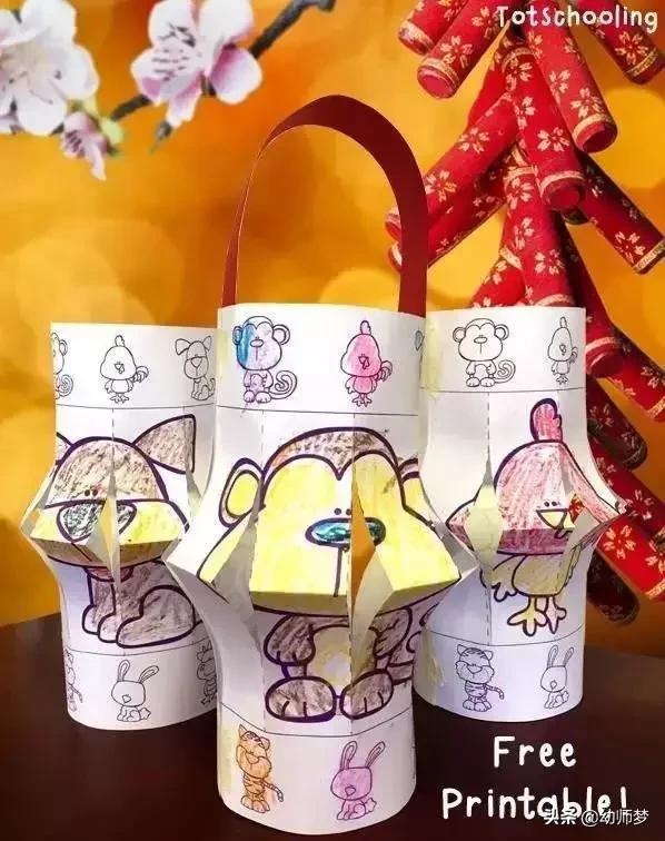 新年红包手工灯笼制作步骤,2022新年挂饰手工灯笼