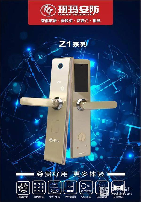 门锁智能锁玥玛,品牌智能锁玥玛